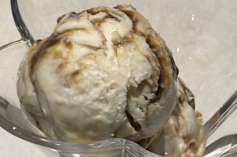 Salted Caramel Swirl Ice Cream Vegan & Gluten Free